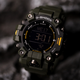卡西欧新泥人G-SHOCK太阳能电波三重感应气压纯数显手表GW-9500-3