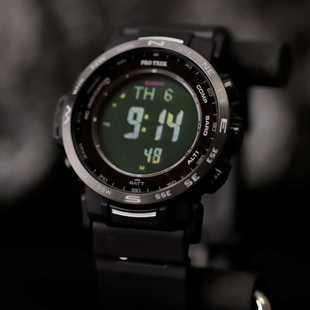 35Y 新款 卡西欧PROTREK户外登山腕表男运动防水太阳能电波PRW