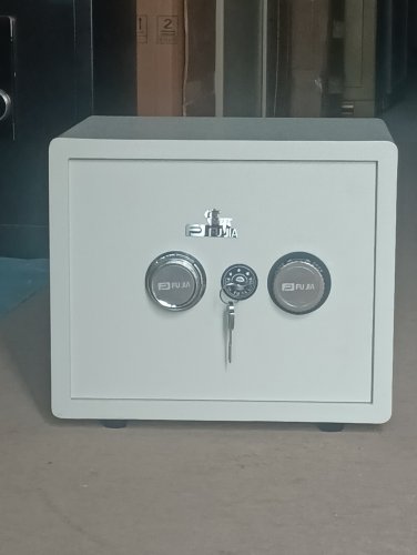 富甲保险柜JAM43w/机械密码锁/卧式/爱马仕橙/左开门/钥匙+密码