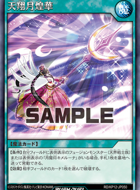 【布鲁斯卡牌】游戏王RD 天翔月煌华R kp12-jp050
