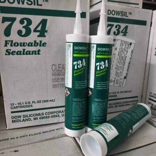 道康宁DOW CORNING DC734硅胶 透明密封胶300ML特价 原装正品