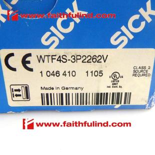 1046410 议价Sick WTF4S 3P2262V 西克光电传器