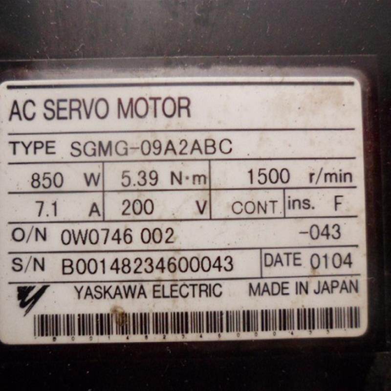 议价安川电机SGMG-09A2ABC