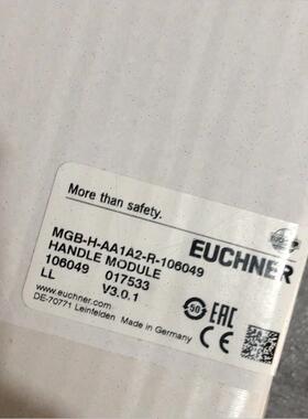 议价德国EUCHNER安士能MGB-H-AA1A2-R-106049安全模块
