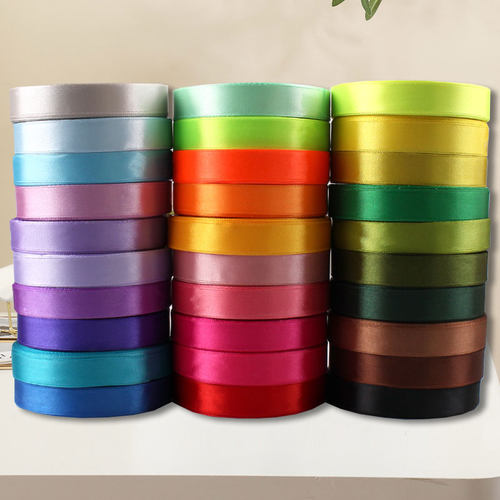 1.2cm缎带 彩带 丝带 礼品包装带 婚庆绸带 手工DIY辅料 包装材料