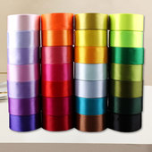 丝带4cm宽缎带生日蛋糕彩带制作手工做玫瑰花材料40mm小布条缎面