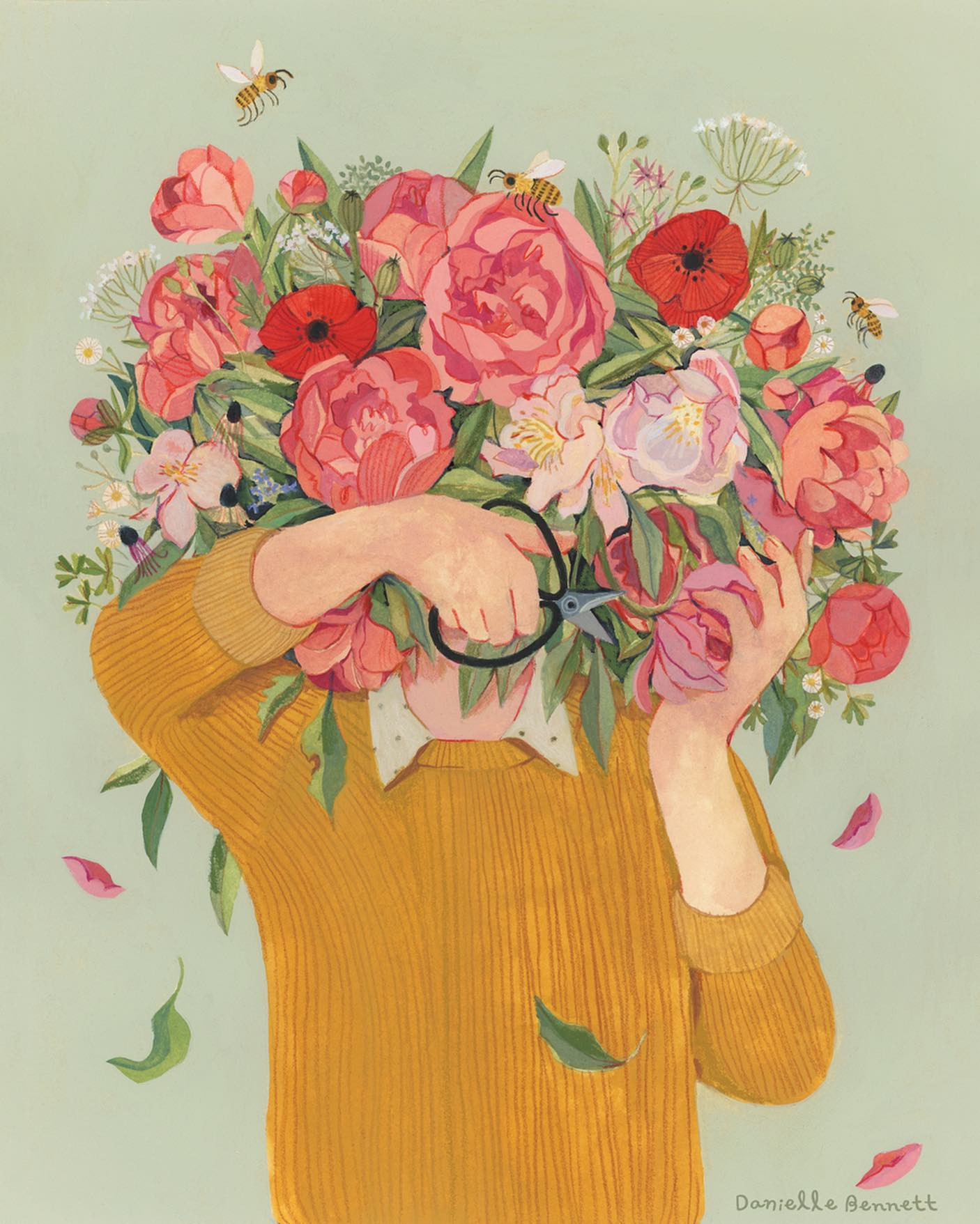 danielle bennett 插画手稿平面设计作品 jpg图片学习临摹素材