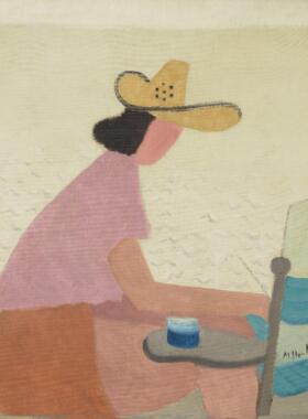 165幅米尔顿艾弗里Milton Avery绘画作品高清大图学画临摹素材