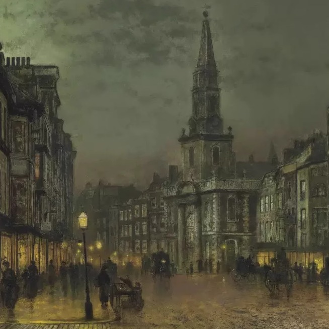 阿特金森 格里姆肖Atkinson Grimshaw油画作品集写实风景临摹素材