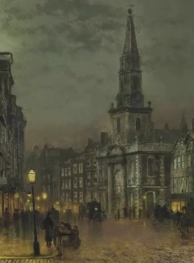 阿特金森 格里姆肖Atkinson Grimshaw油画作品集写实风景临摹素材