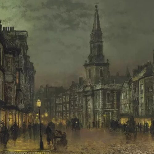 阿特金森 格里姆肖Atkinson Grimshaw油画作品集写实风景临摹素材