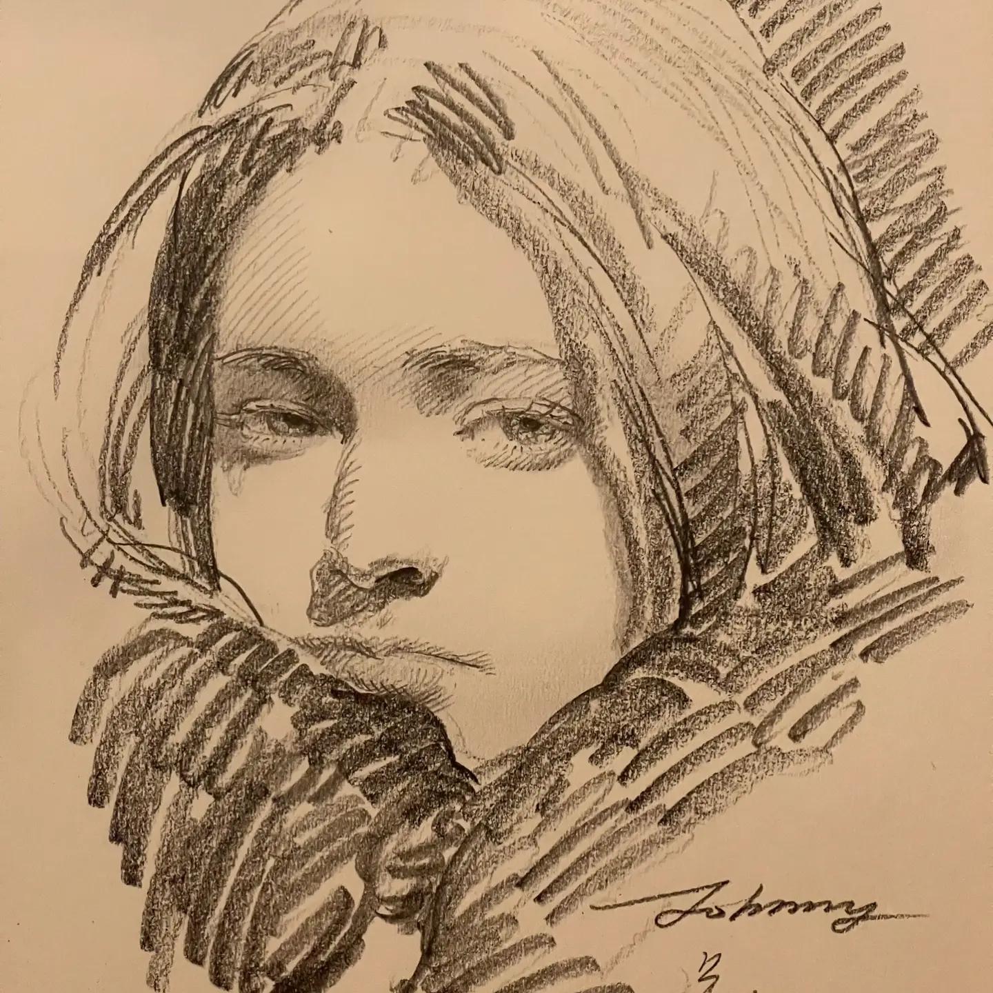姜毅素描速写绘画 列宾美院 学习临摹素美术高考资料素材