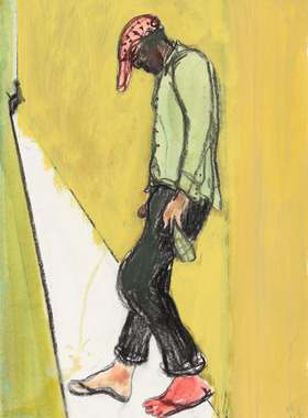 彼得·多伊格 Peter Doig 油画英国当代绘画人物风景临摹大图素材