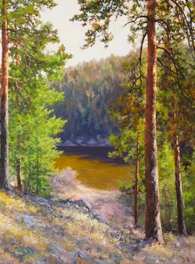 瓦迪姆·扎伊努林Vadim Zainullin油画风景高清大图学习临摹素材