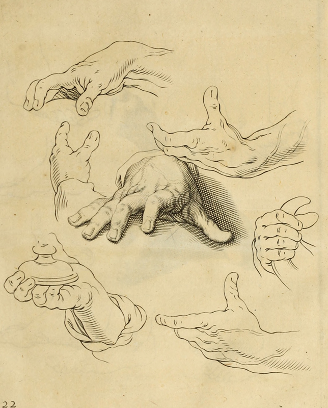 荷兰画家abraham bloemaert绘画经典范例 版画插图作品图库素材