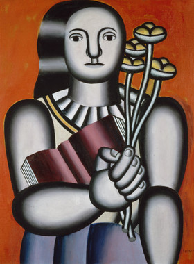 费尔南德·莱热Fernand Leger立体绘画装饰画芯高清大图艺术素材