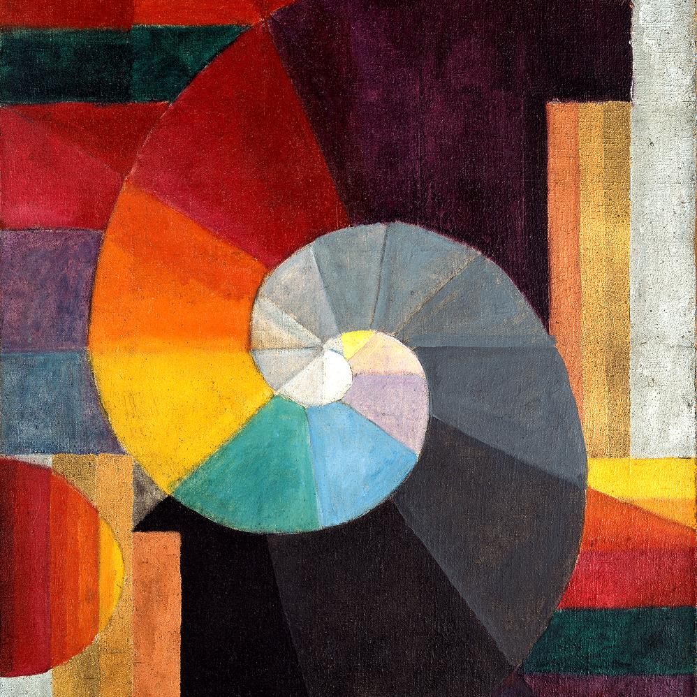 约翰伊顿Johannes Itten抽象表现主义装饰绘画高清大图临摹素材