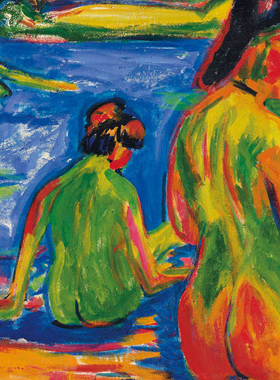 恩斯特路德维希基尔希纳Ernst Ludwig Kirchner油画高清大图素材