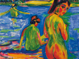 恩斯特路德维希基尔希纳Ernst Kirchner油画高清大图素材 Ludwig