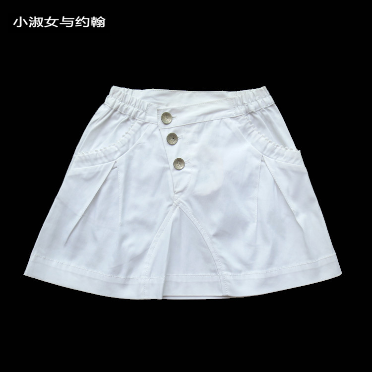 女童纯棉半身裙小淑女与约翰公主