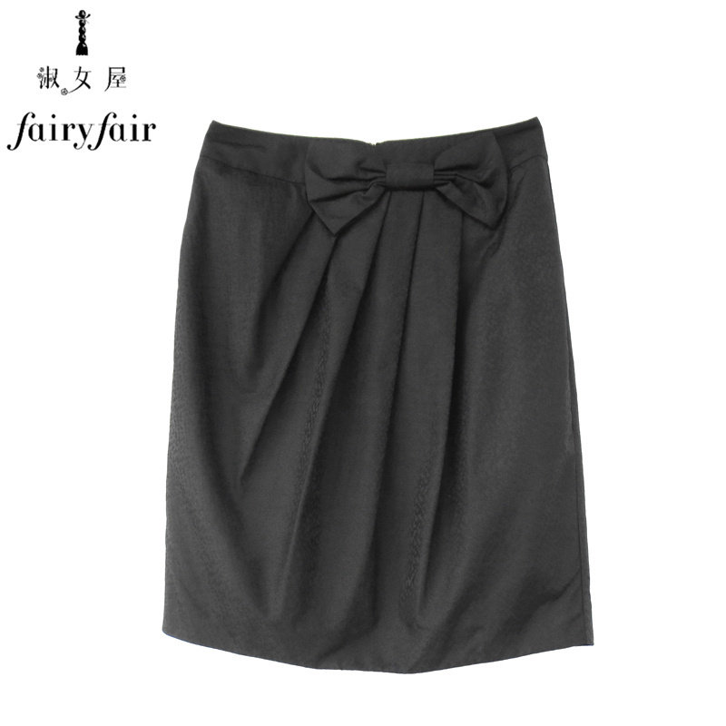 FAIRYFAIR黑色蝴蝶结春秋款