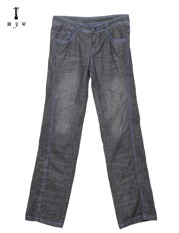 淑女屋亏本清仓100元正品牛仔裤