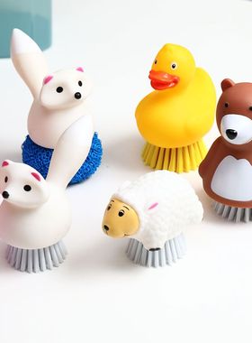 德国正品Haug bursten清洁刷卡通刷子可爱洗锅刷洗碗刷活泼不伤锅