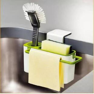 英国Joseph Joseph厨房水池杂物收纳盒抹布收纳沥水篮实用置物架