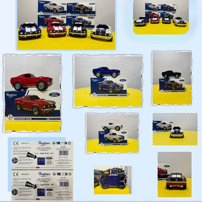 法国进口Baghera小汽车福特野马收藏汽车模型男孩儿童玩具车礼物