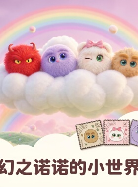 SomniNono卡通可爱胸针徽章