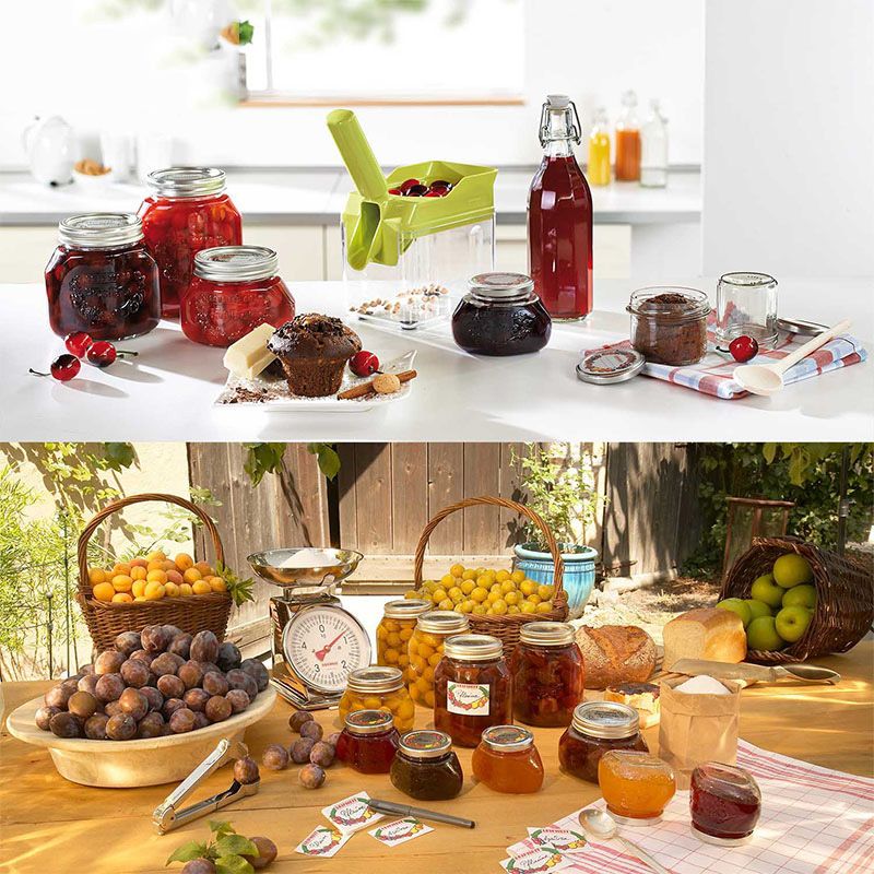 密封罐收纳盒Leifheit玻璃