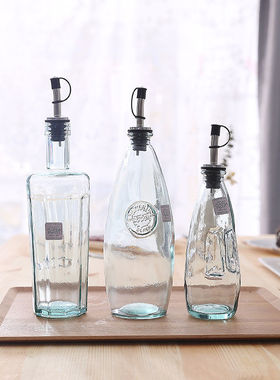 西班牙VSM环保玻璃调味瓶家用厨房油瓶酱油醋瓶液体调味品收纳瓶