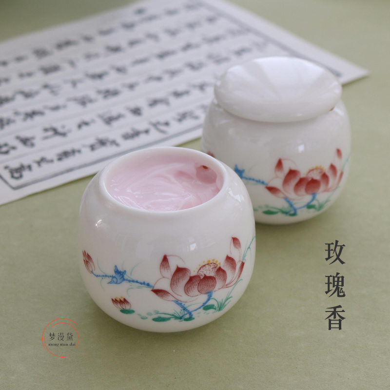 古风护手霜清爽保湿水嫩改善手纹