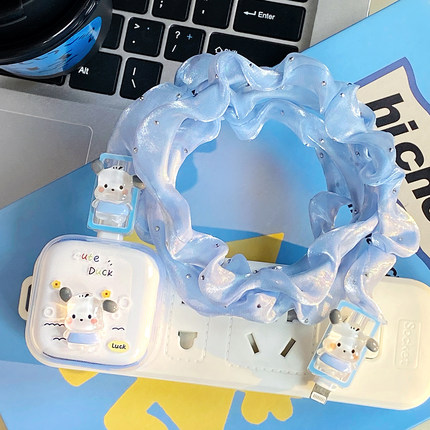 适用 苹果40w数据线保护套17充电器头promax手机防折断iPhone16