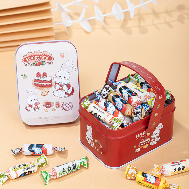 混合口味大白兔奶糖礼盒新年元旦礼物网红年货节糖果零食送女朋友