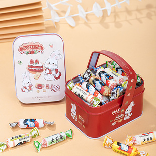 混合口味大白兔奶糖礼盒新年元旦礼物网红年货节糖果零食送女朋友