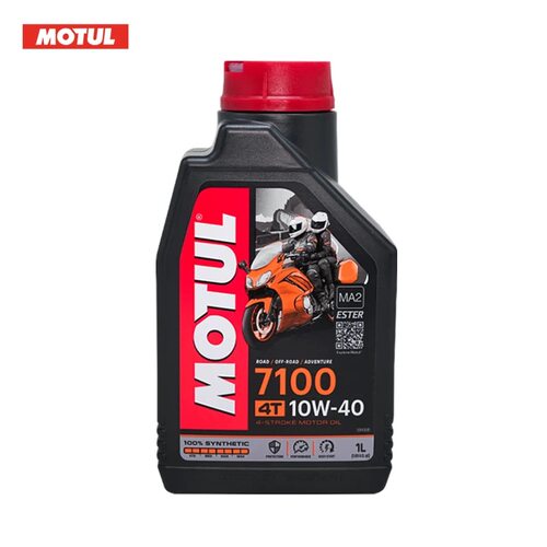 MOTUL摩特机油7100全合成机油10W40酯类4T国行正品行货防伪包邮