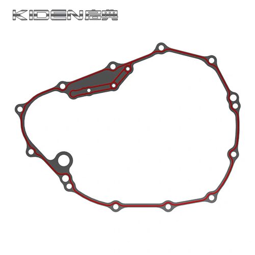 启典电喷KD150-G1G2U1Z2摩托车发动机左右盖离合器纸垫片密封垫