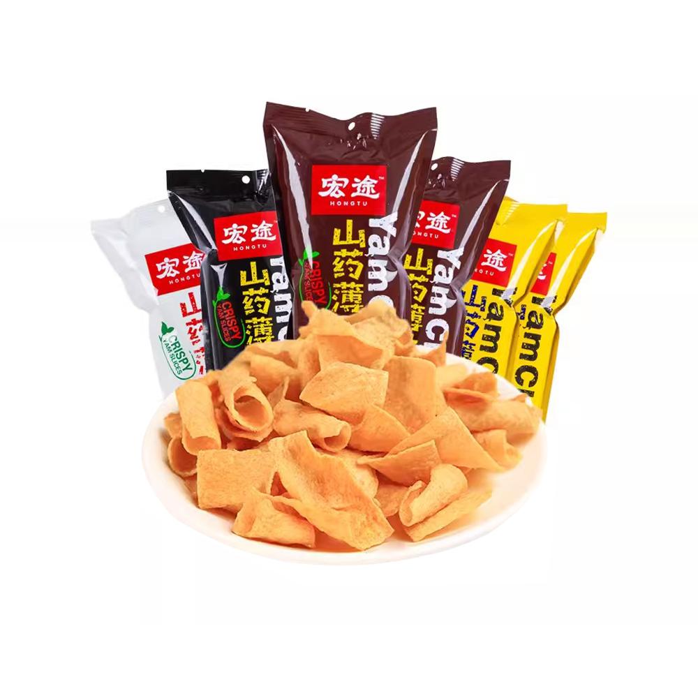 宏途山药薄片番茄味薯片膨化35g