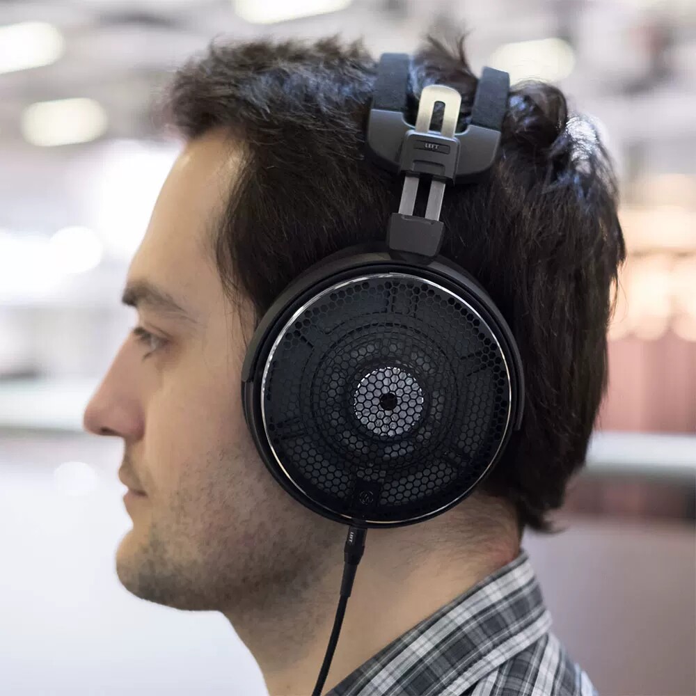 Audio Technica铁三角ATH-ADX5000专业hifi空气动圈头戴耳机 行货
