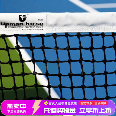 恰好时正品比赛型网球网标准网球场中心网室外用训练TN 1004 1006