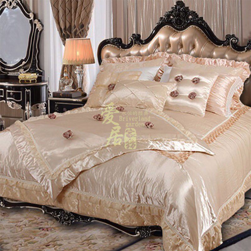 豪华欧式居家多件套法式床上用品样板房奢华美式公主房床品套装