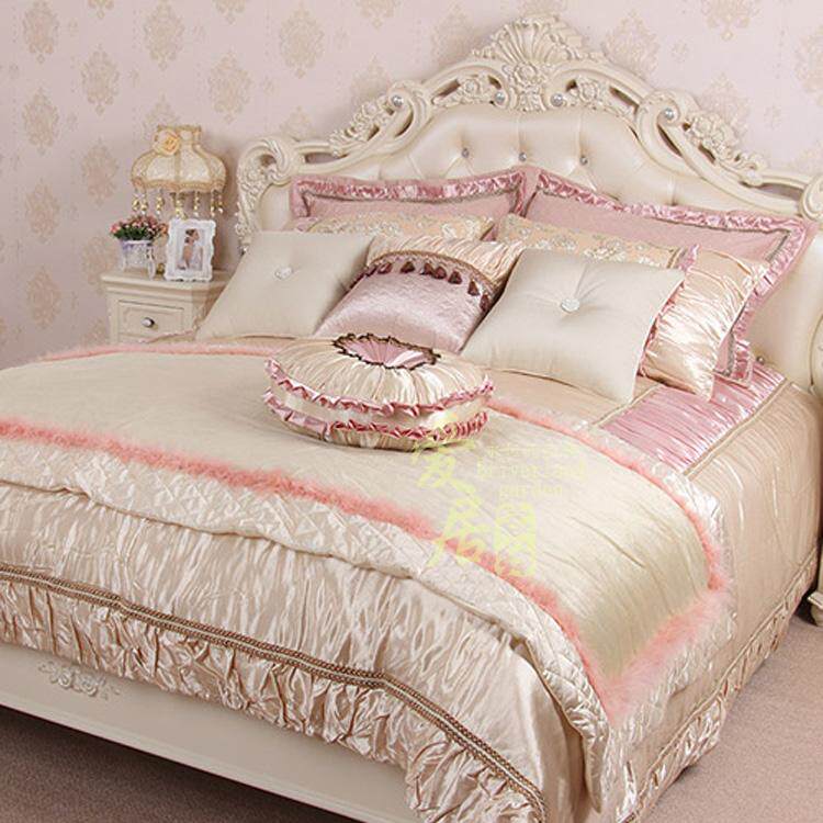 公主风欧式法式高档奢华别墅宫廷皇宫样板房样板间床品多件套装