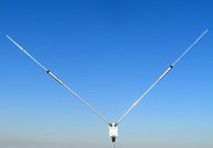 日本钻石 HFV40 基地短波电台天线 7MHz专用 约4.6m