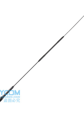 台湾老鹰 UV双段车载对讲机天线 AZ507BFX 黑色 顶部软质 74cm