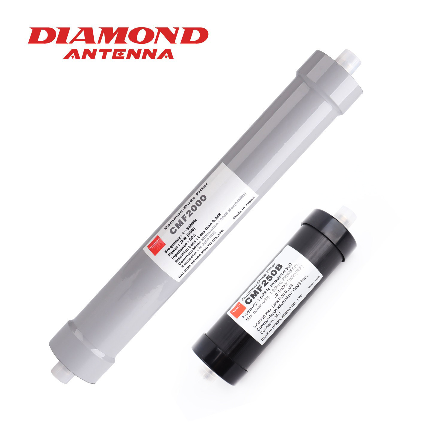 日本钻石CMF2000 CMF250B高性能共模滤波器 适用短波电台 1-54MHz