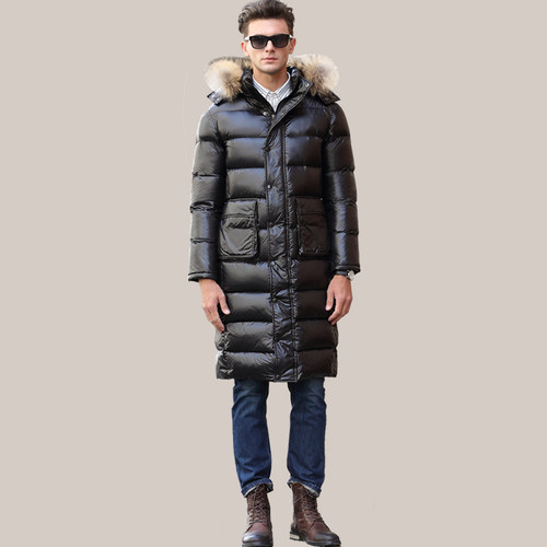 男士商务长款羽绒服MRONIKOOL