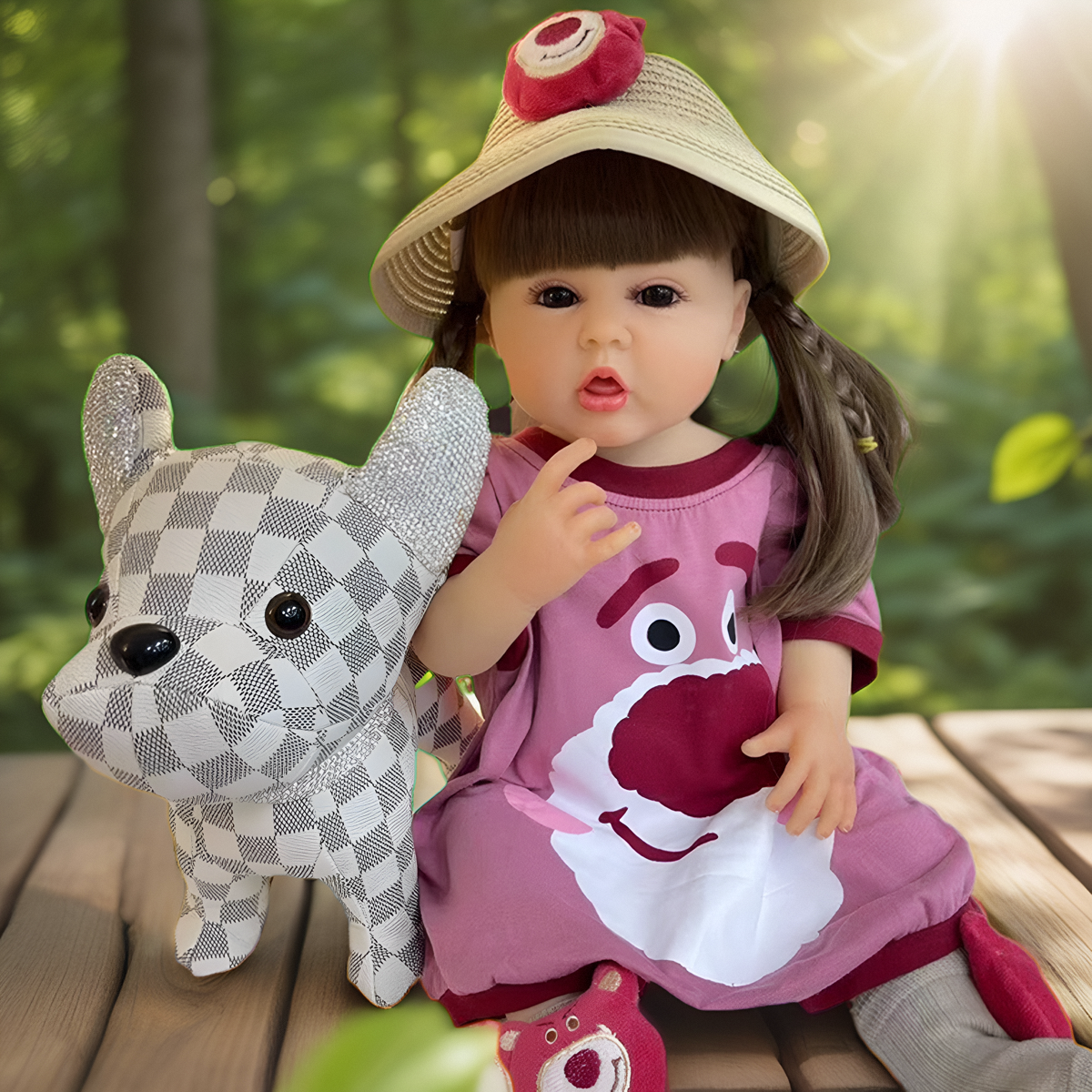 NPK全胶仿真娃娃女孩逼真洋娃娃