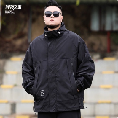 其它加肥加大码冲锋衣外套