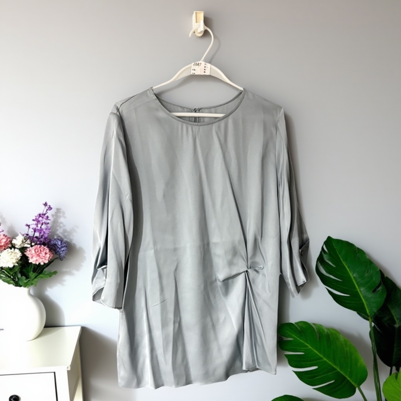 牛货强烈推荐南油更高货加厚22姆米真丝弹力双乔桑蚕丝洋气上衣